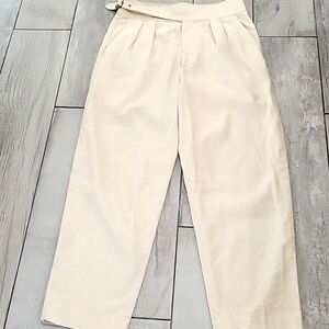 Banana Republic Cream Trousers